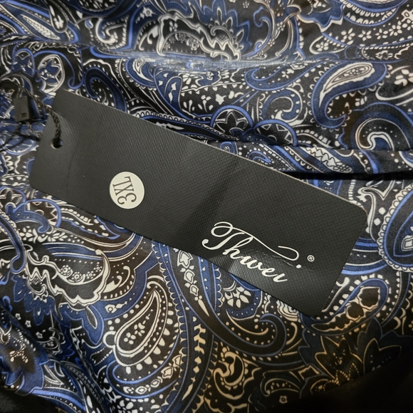 Thwei Black Velvet Blazer Sport Jacket Size 3XL NWT - Picture 5 of 10